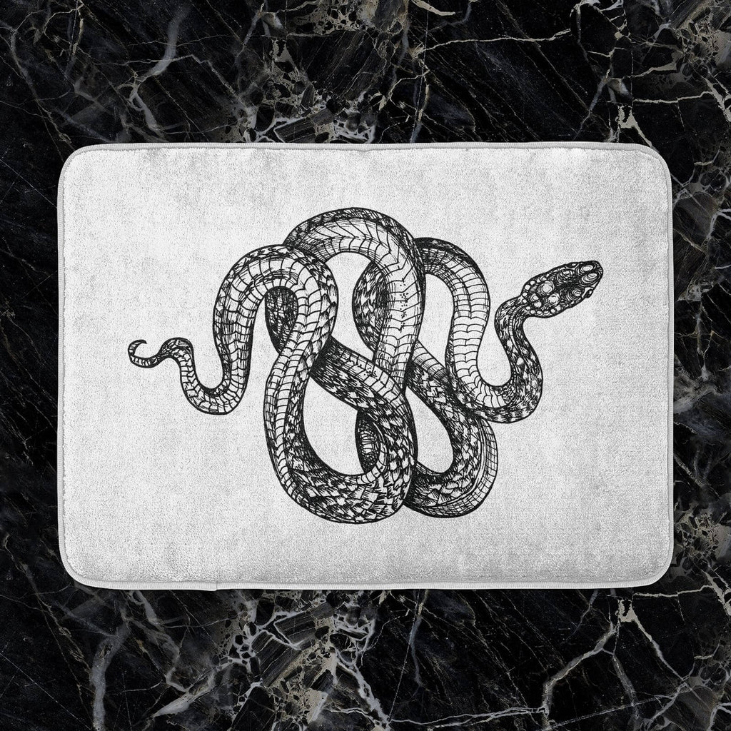 Knotted Snake Bath Mat