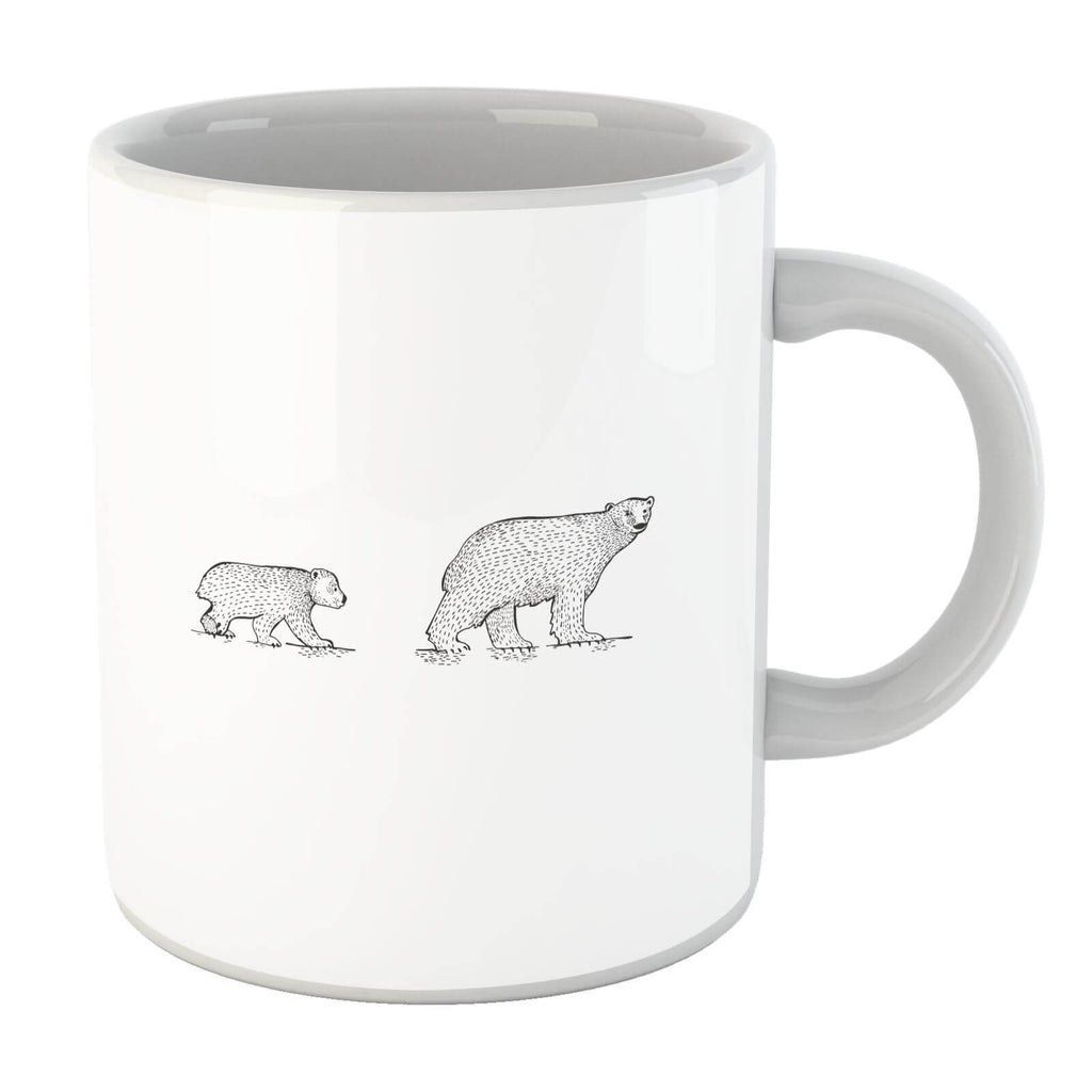 Mum And Cub Polar Bear Mug