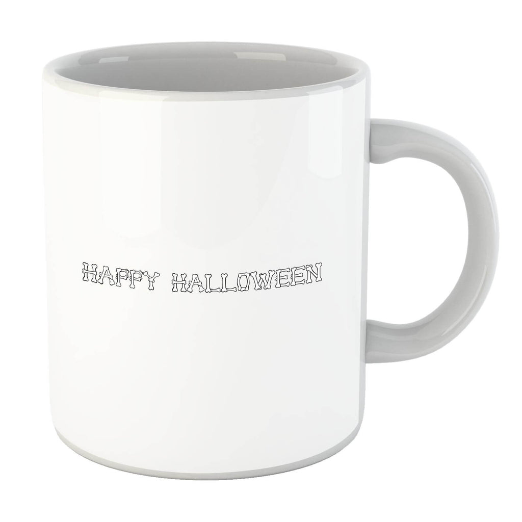 Happy Halloween Bones Mug