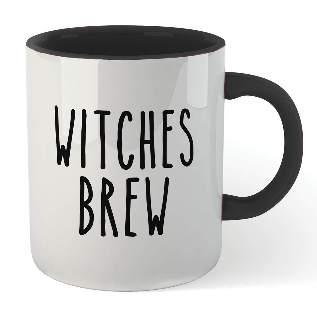 Witches Brew Mug - White/Black