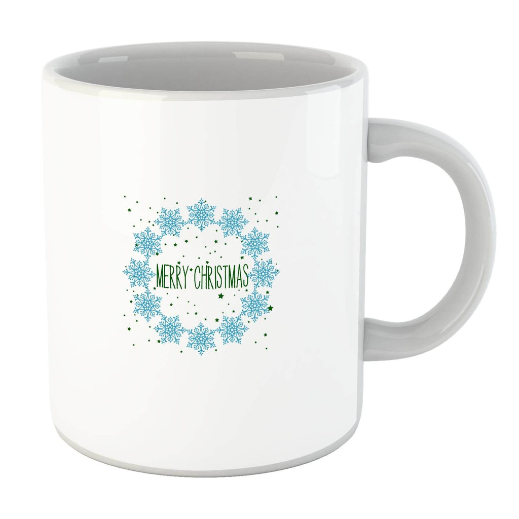 Merry Christmas flakes Mug