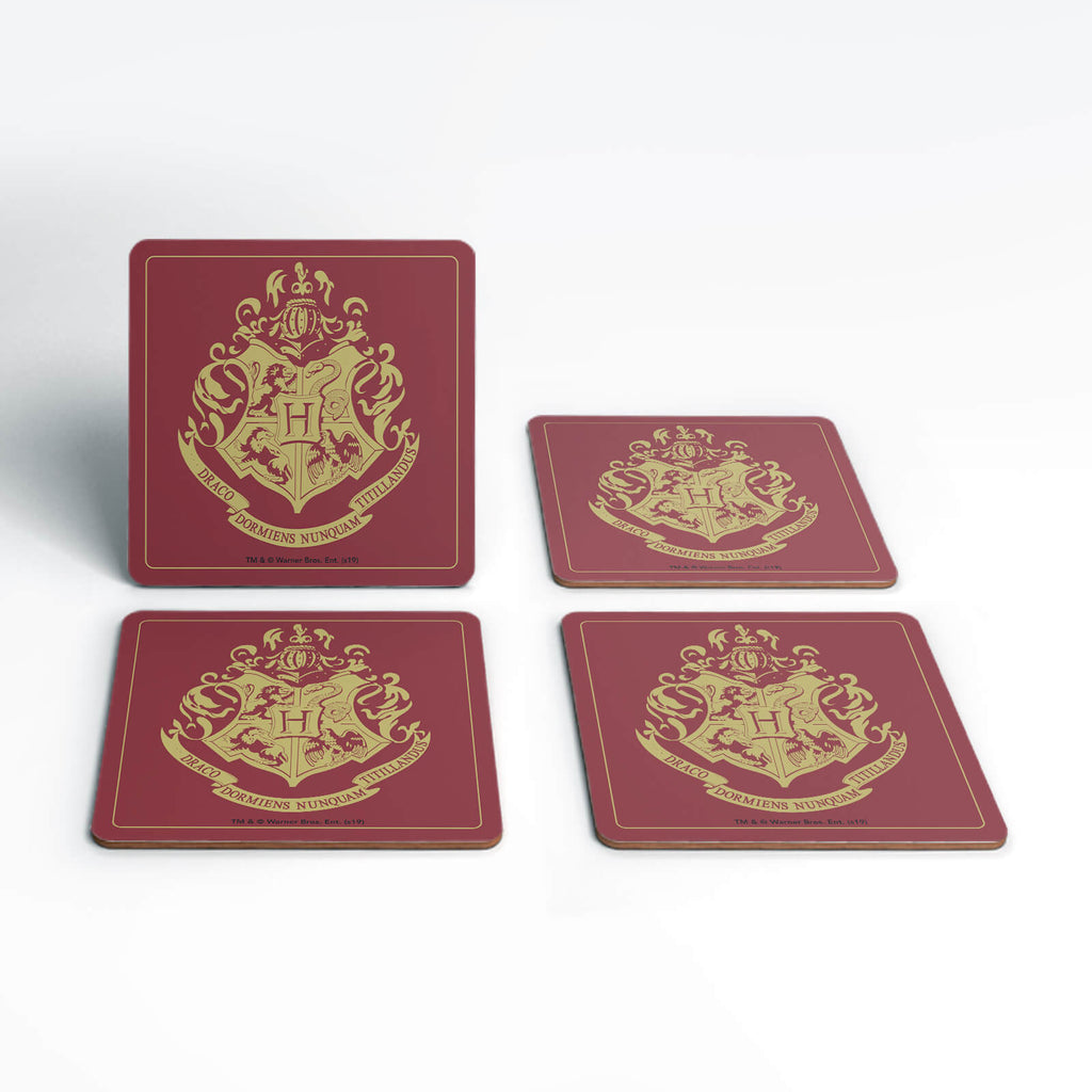 Harry Potter Hogwarts Coaster Set