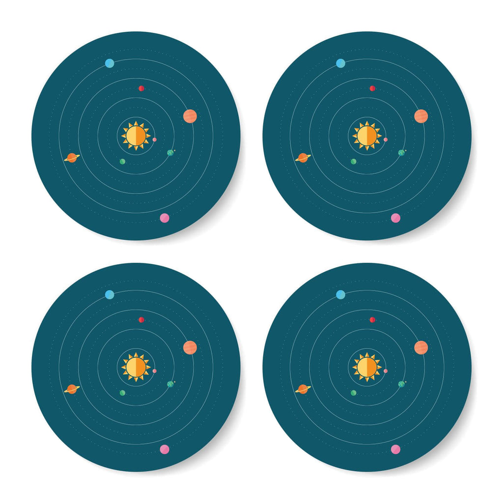 Solar System Coaster Set