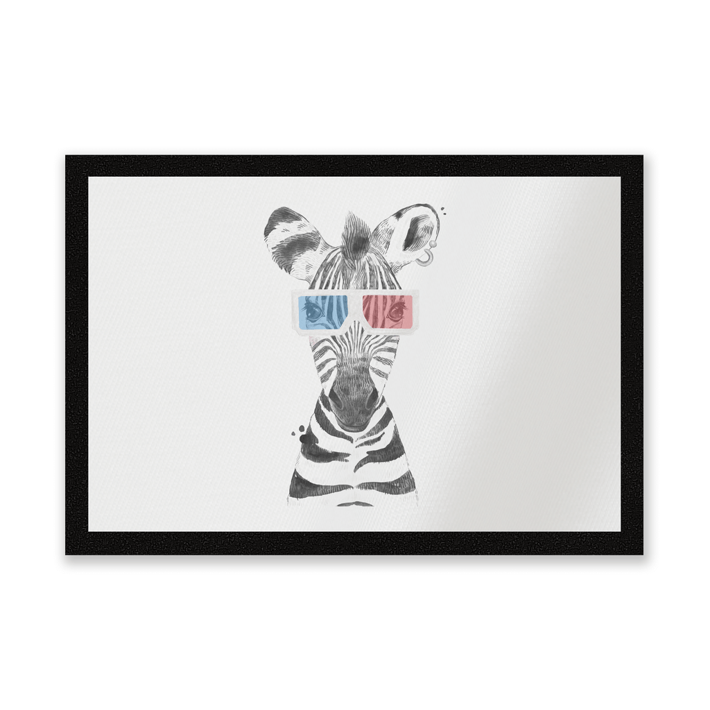 3D Zebra Entrance Mat