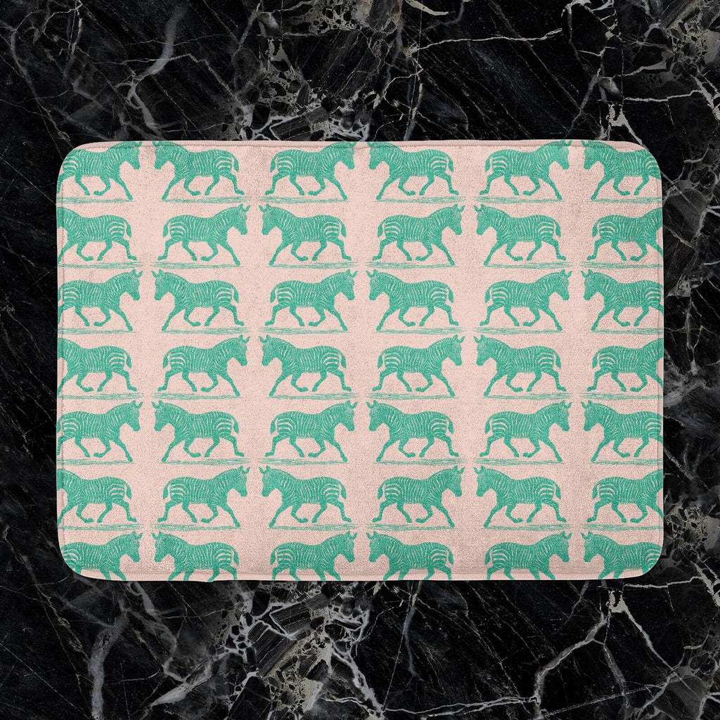 Zebra Bath Mat