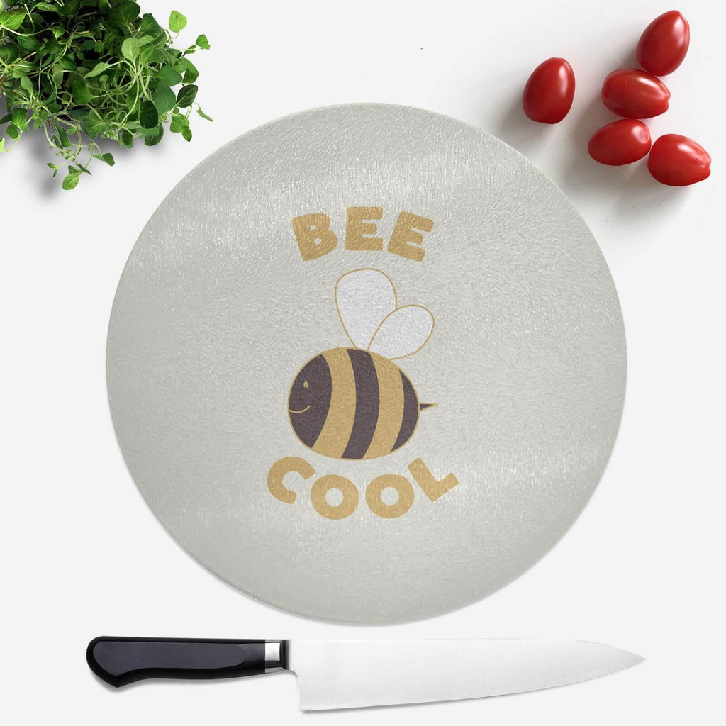 Bee Cool Round Chopping Board
