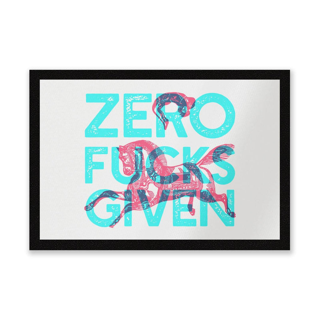 Zero Fuck Givens Entrance Mat