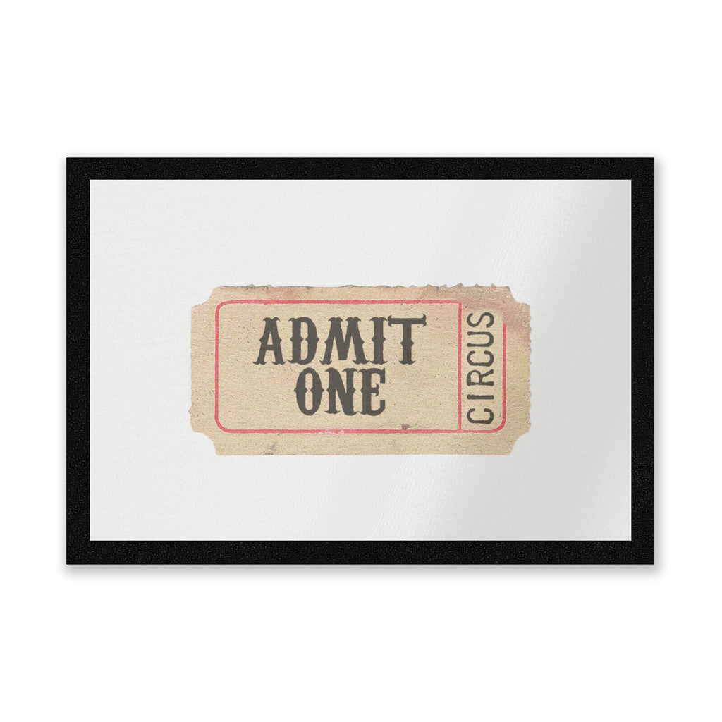 Circus Ticket Entrance Mat