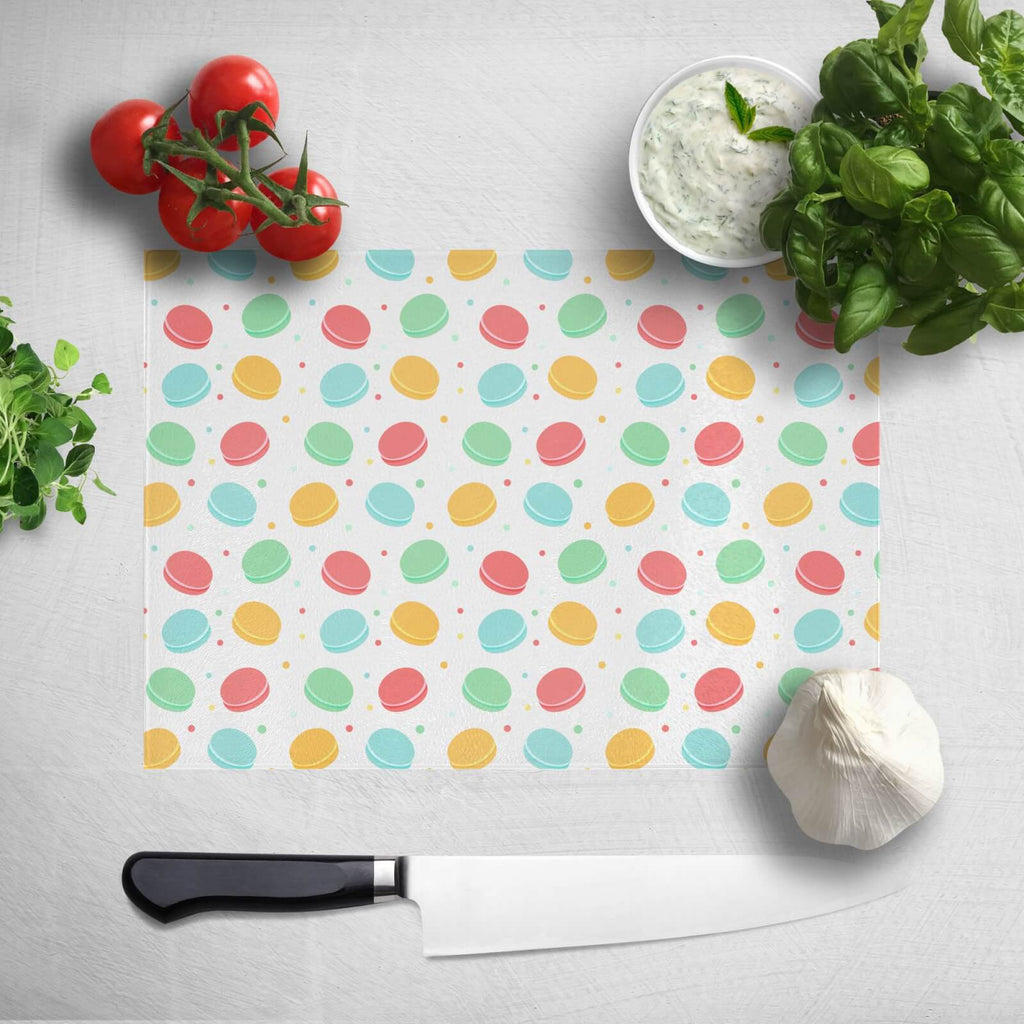 Macaron Party Chopping Board