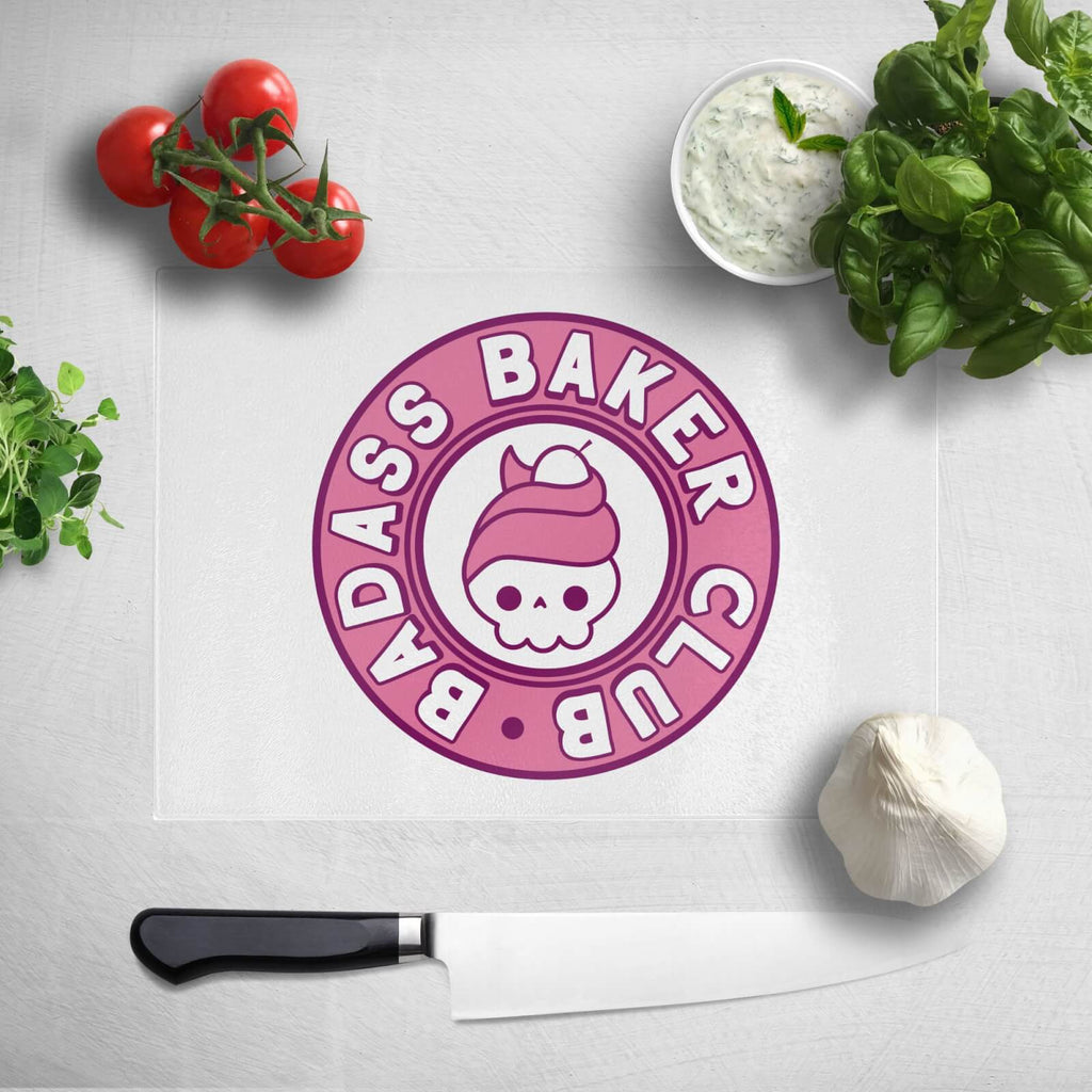 Badass Baker Club Chopping Board