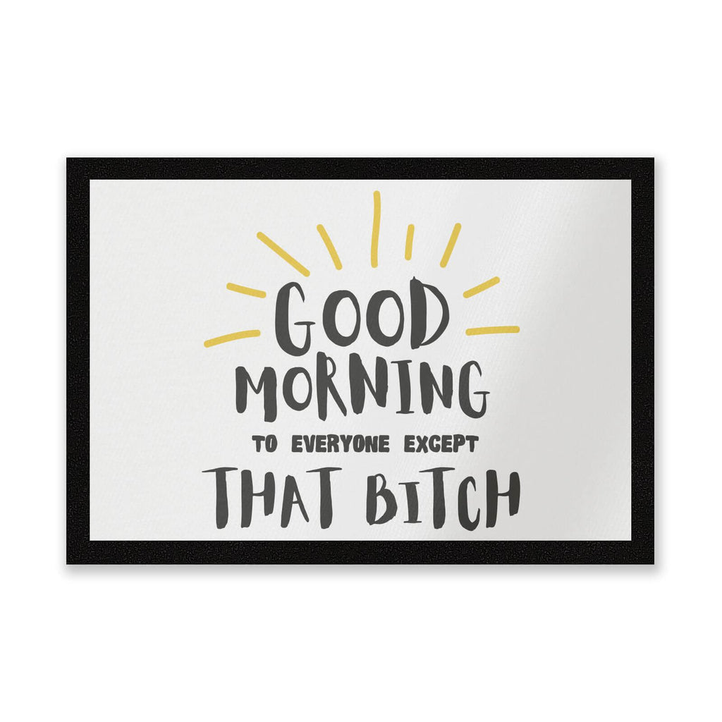 Good Morning Entrance Mat
