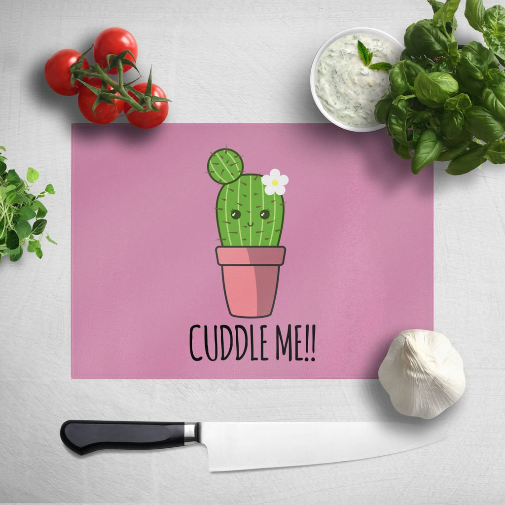 Cuddle Me Cactus Chopping Board
