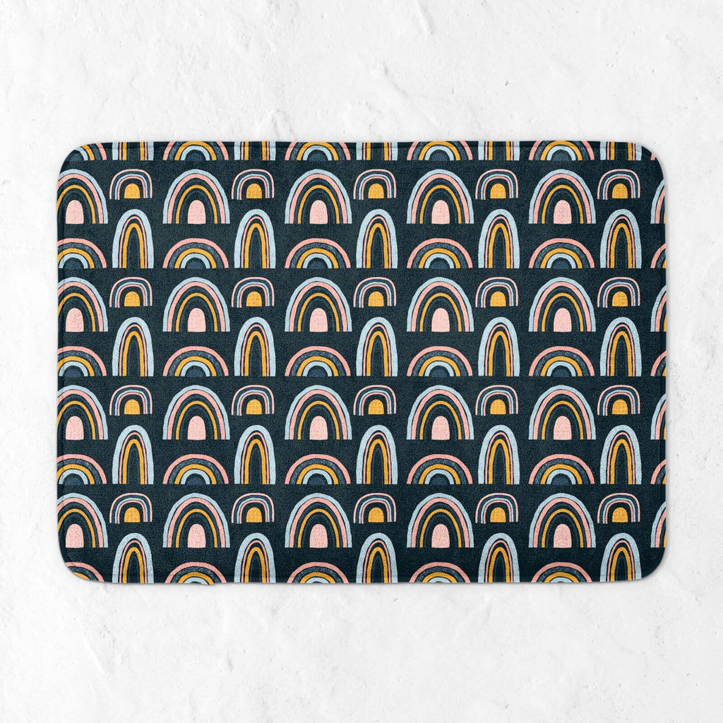 Rainbow Moody Bath Mat