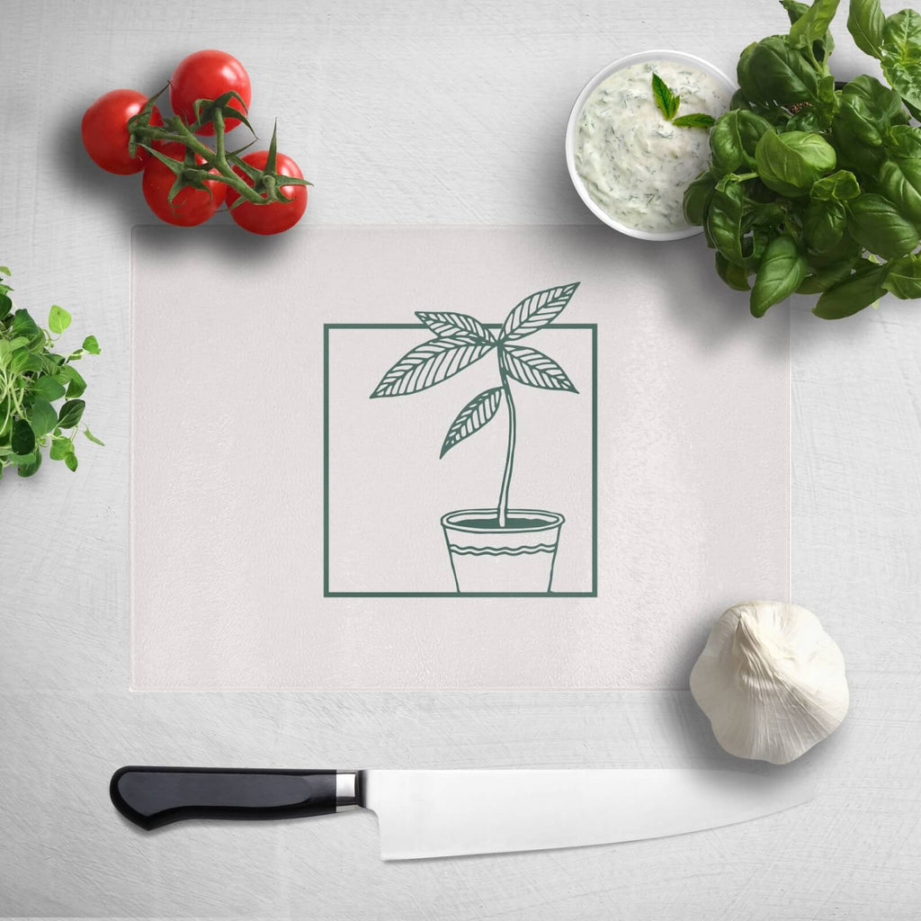 Plant Chopping Board