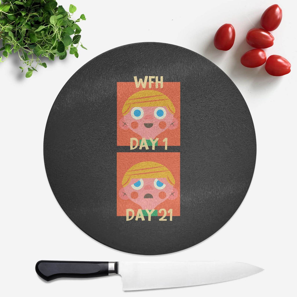 Takes Its Toll Round Chopping Board