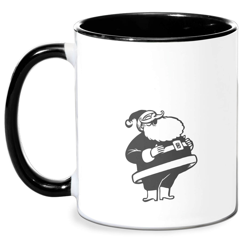 Lets Be Merry Mug - White/Black