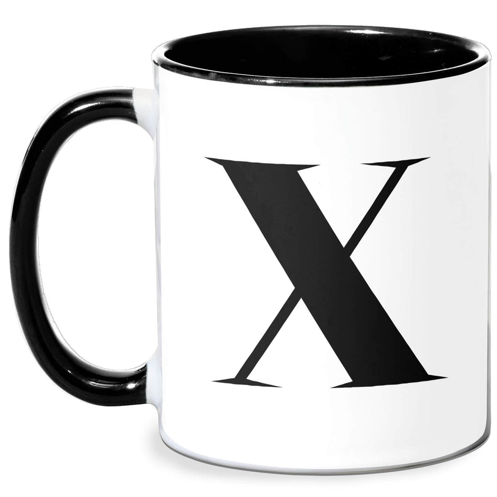 X Mug - White/Black