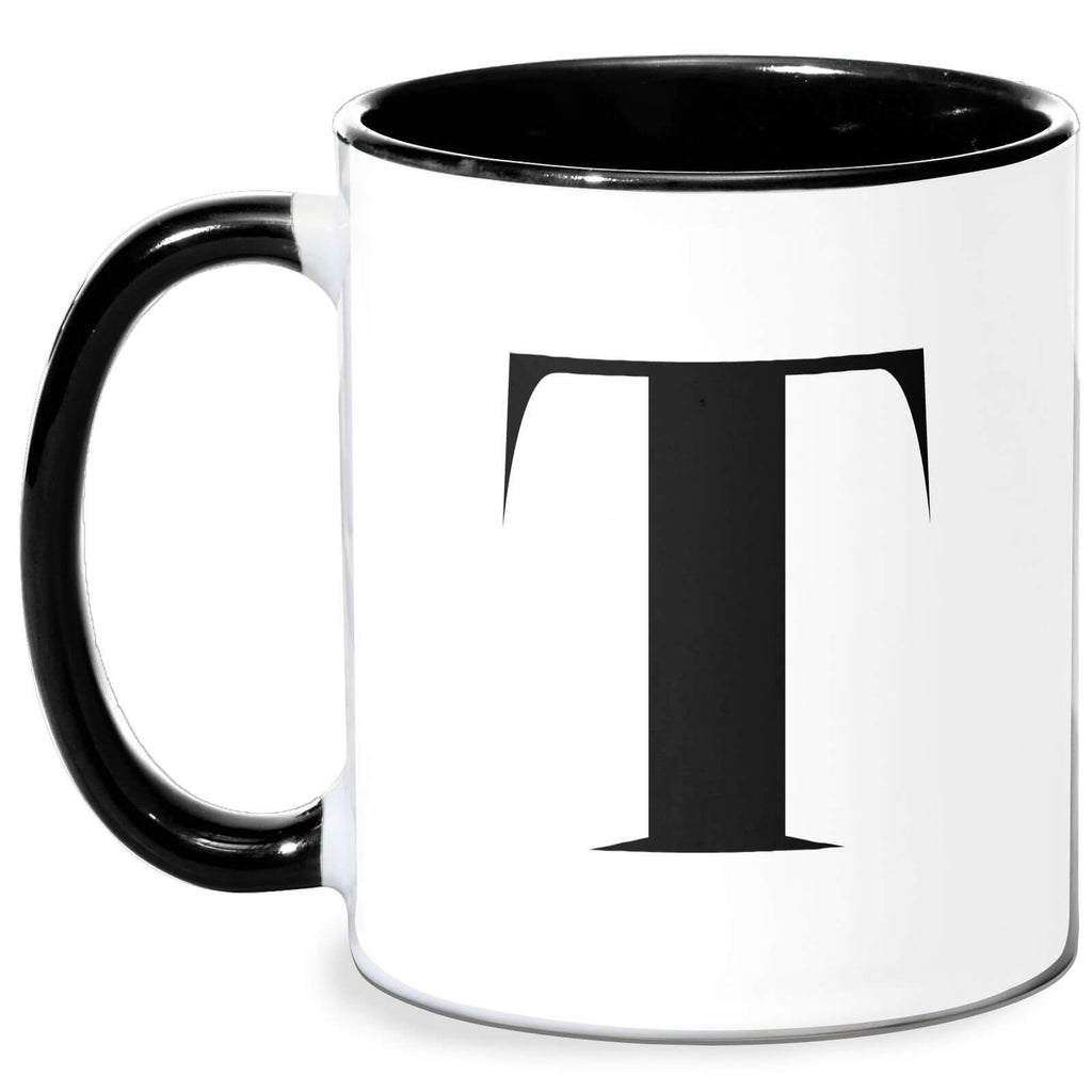 T Mug - White/Black