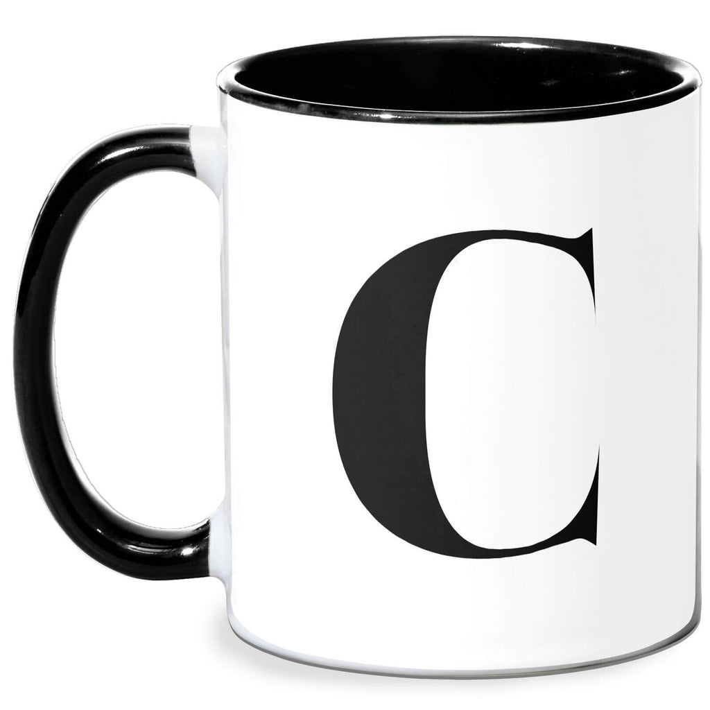 C Mug - White/Black