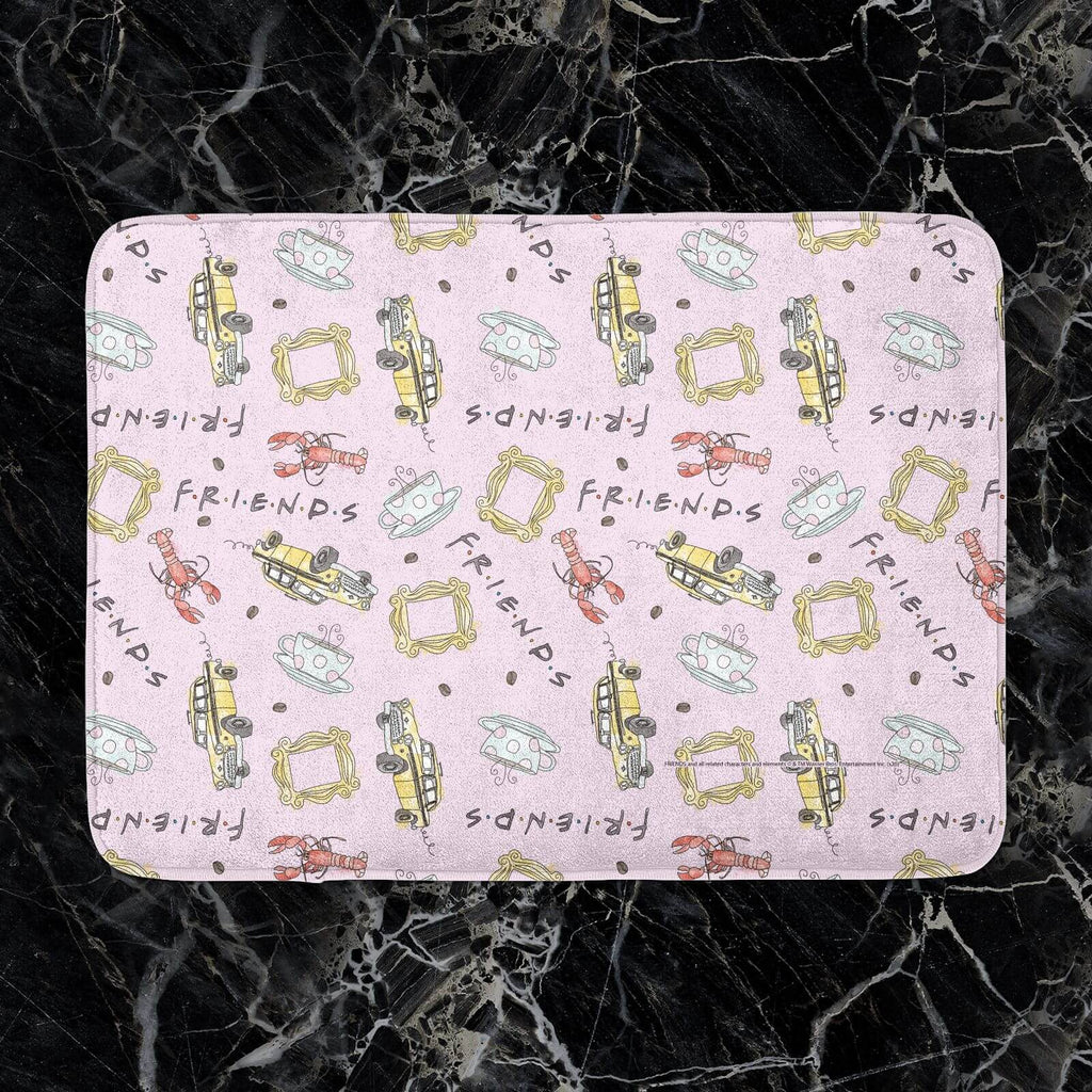 Friends Patterns Bath Mat