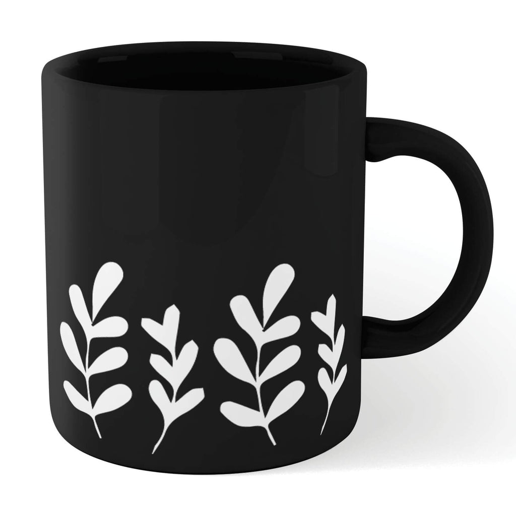 Leaf Mug - Black