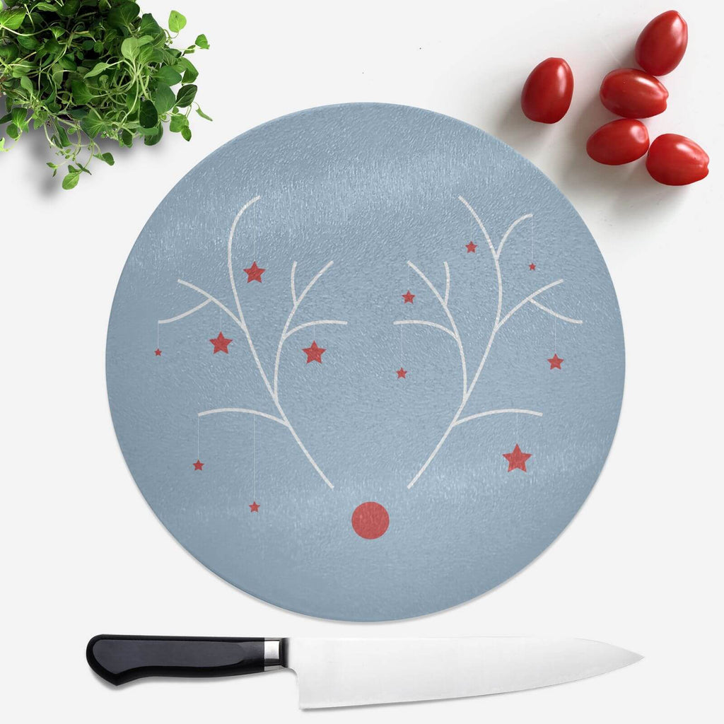 Rudolph Round Chopping Board