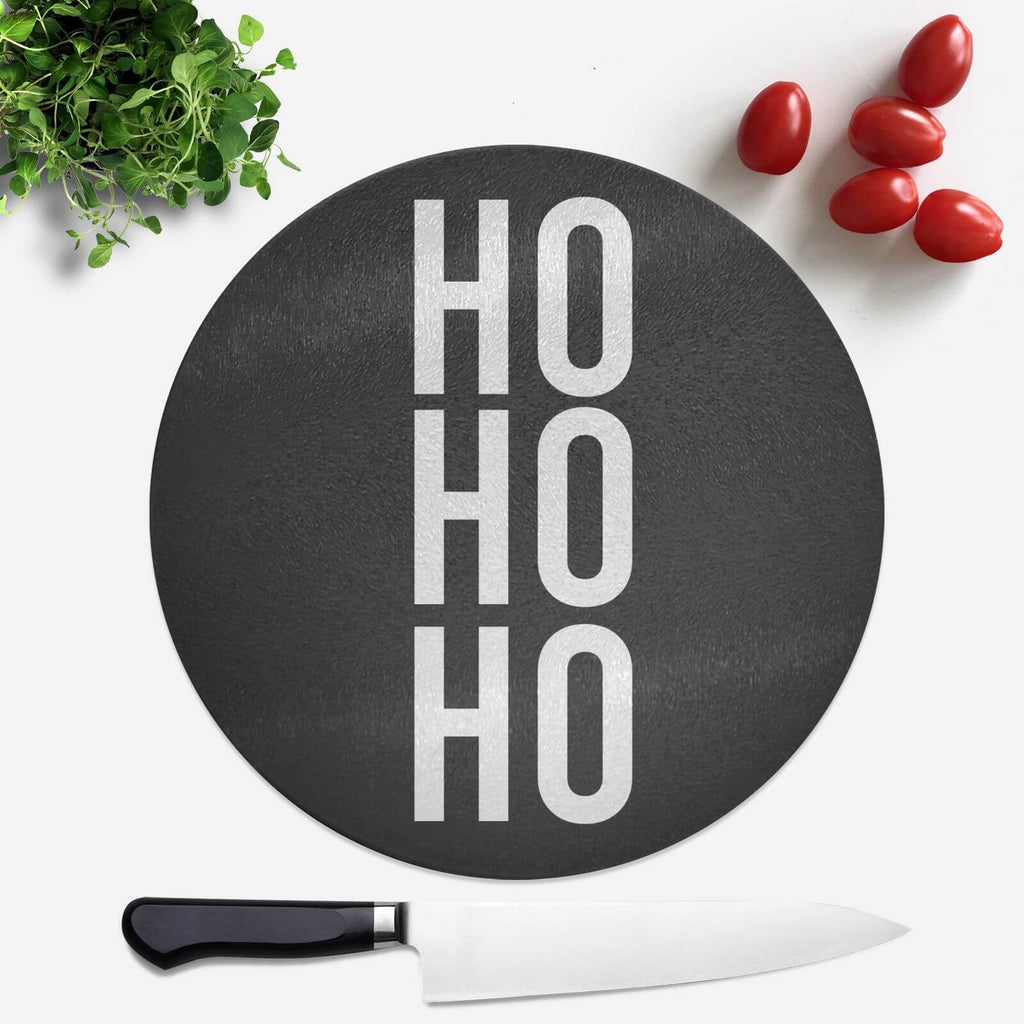 Ho Ho Ho Round Chopping Board