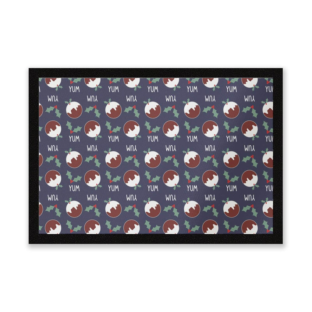 Christmas Pud Yum Entrance Mat