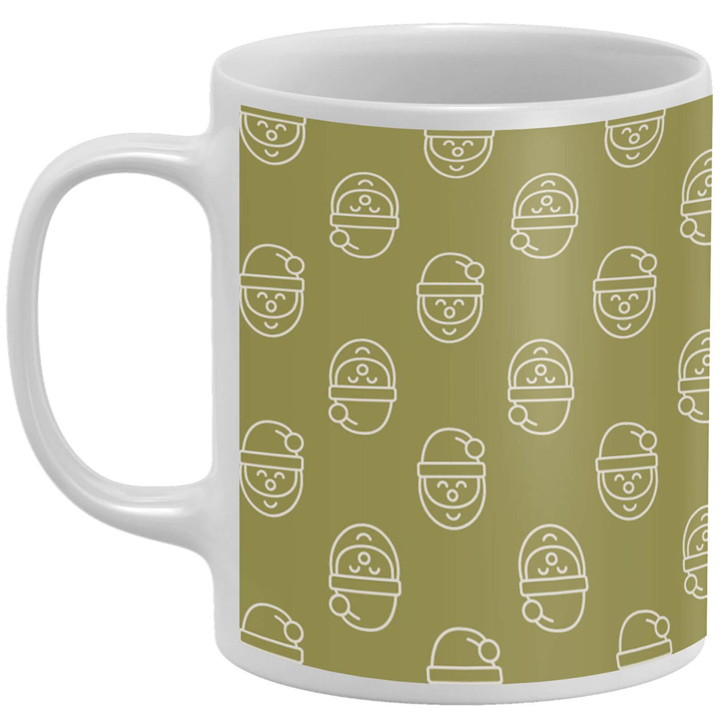 Santa Pattern Mug