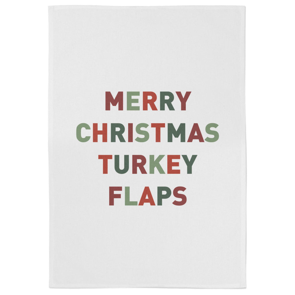 Turkey Flaps Tea Towel