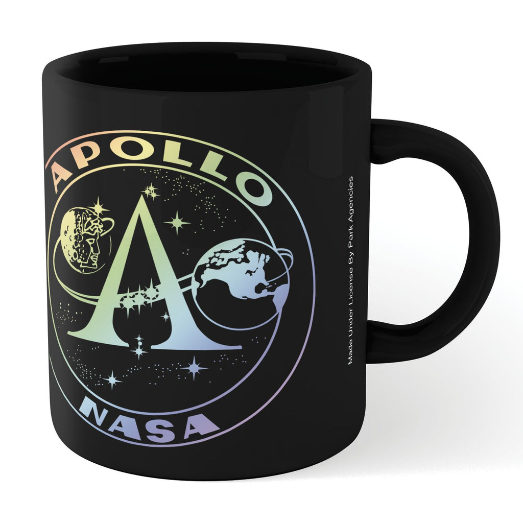 NASA Apollo Mission Mug - Black