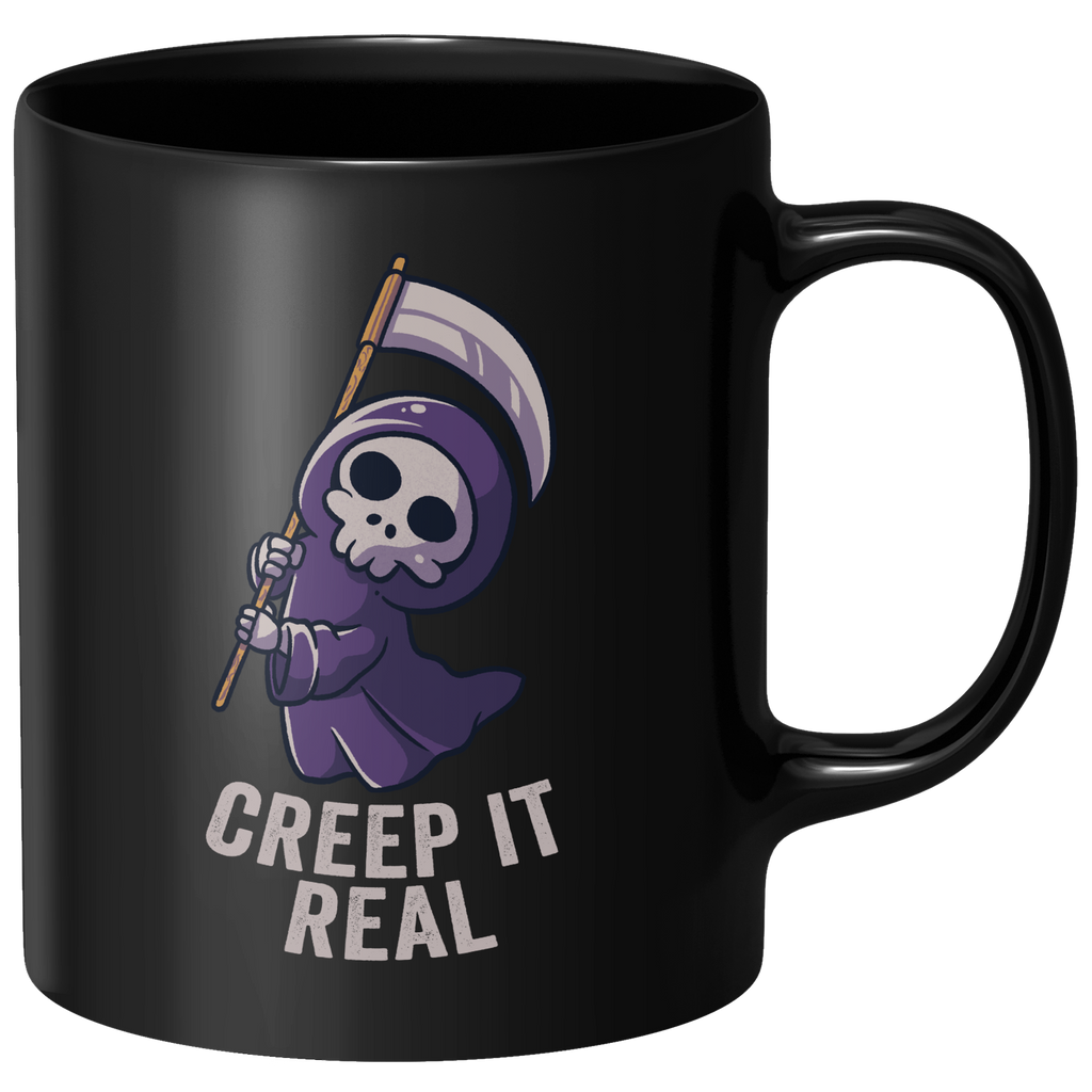 Creep It Real Mug - Black
