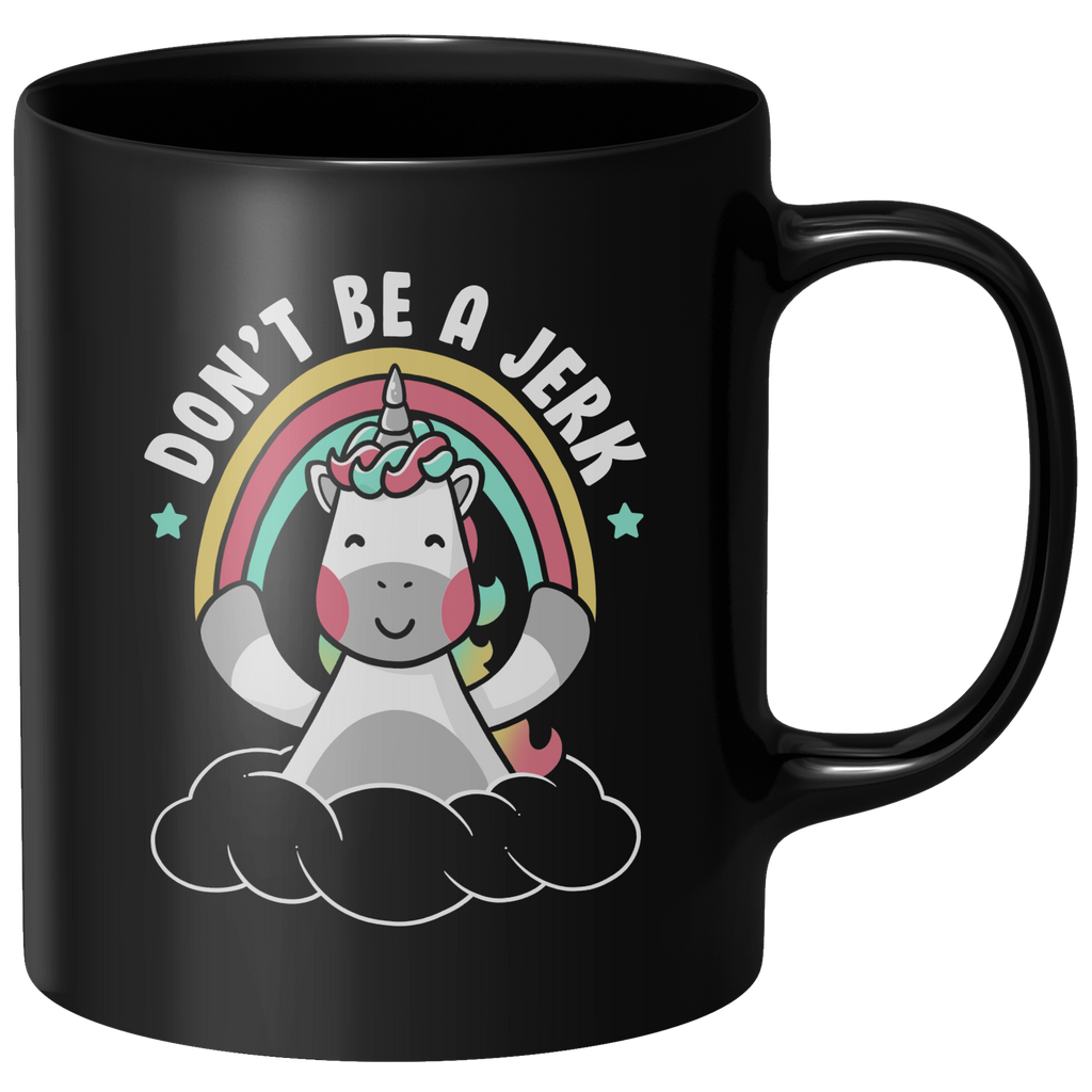 Don't Be A Jerk Mug - Black