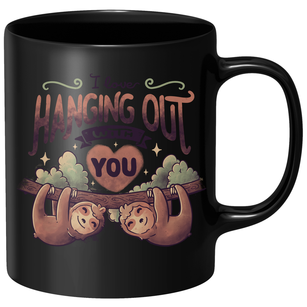 Hanging With You Mug - Black