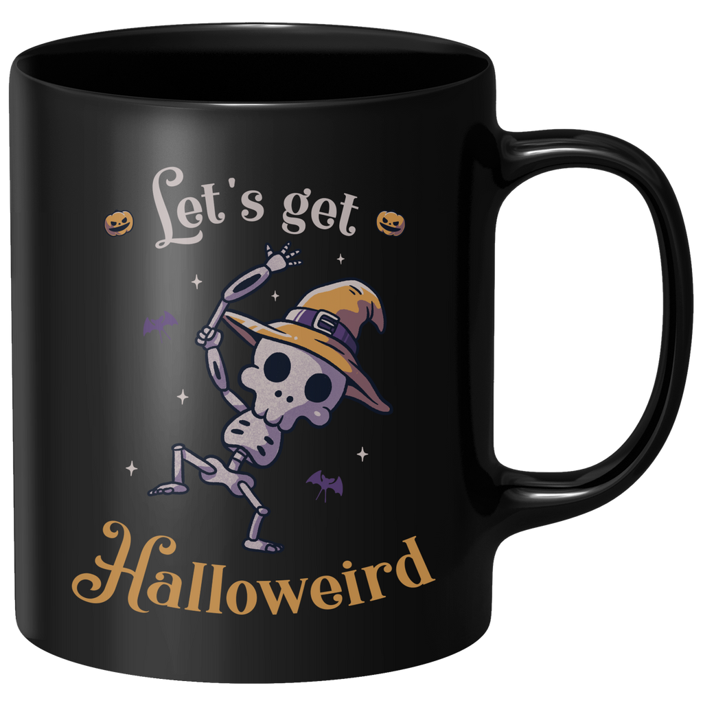 Lets Get Halloweird Dance Mug - Black