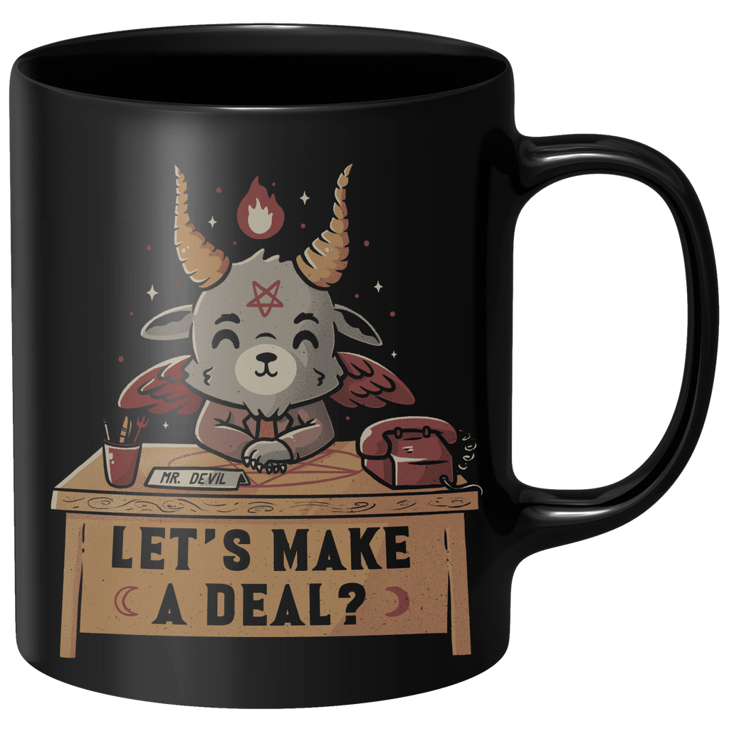 Lets Make A Deal Mug - Black
