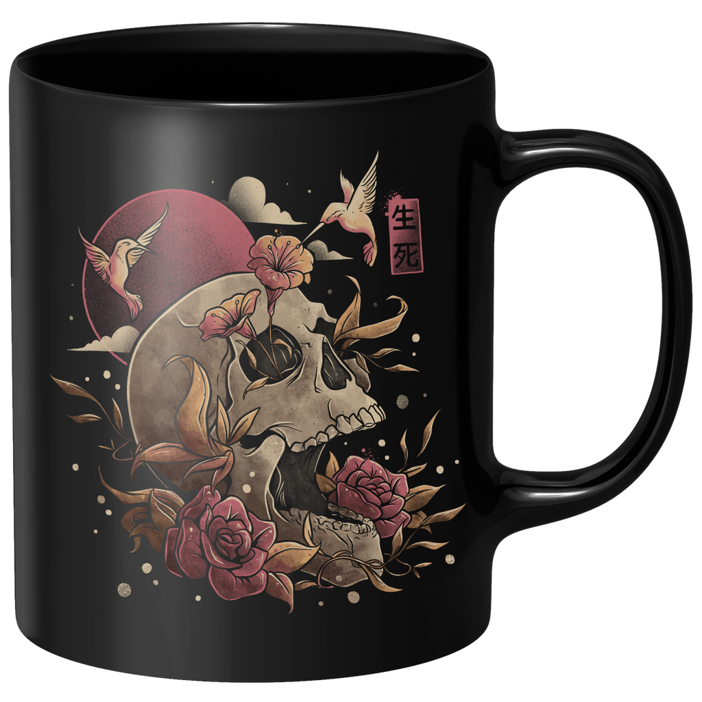 Life And Death Mug - Black
