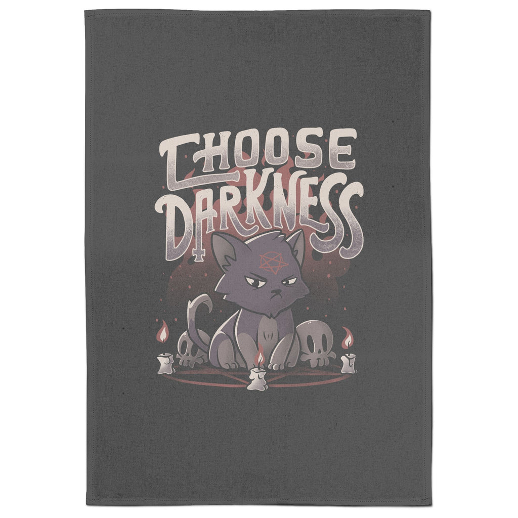 Choose Darkness Tea Towel