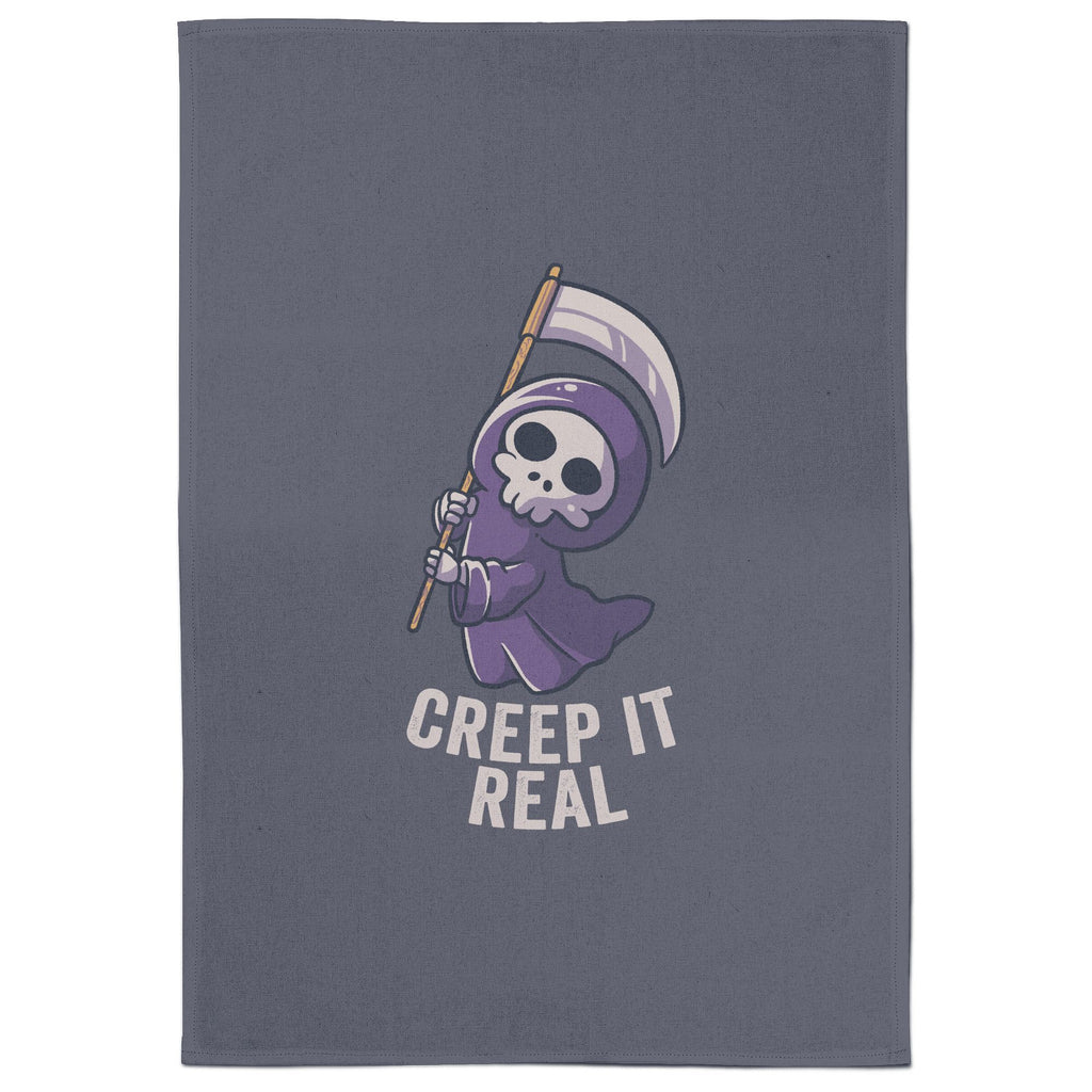Creep It Real Tea Towel