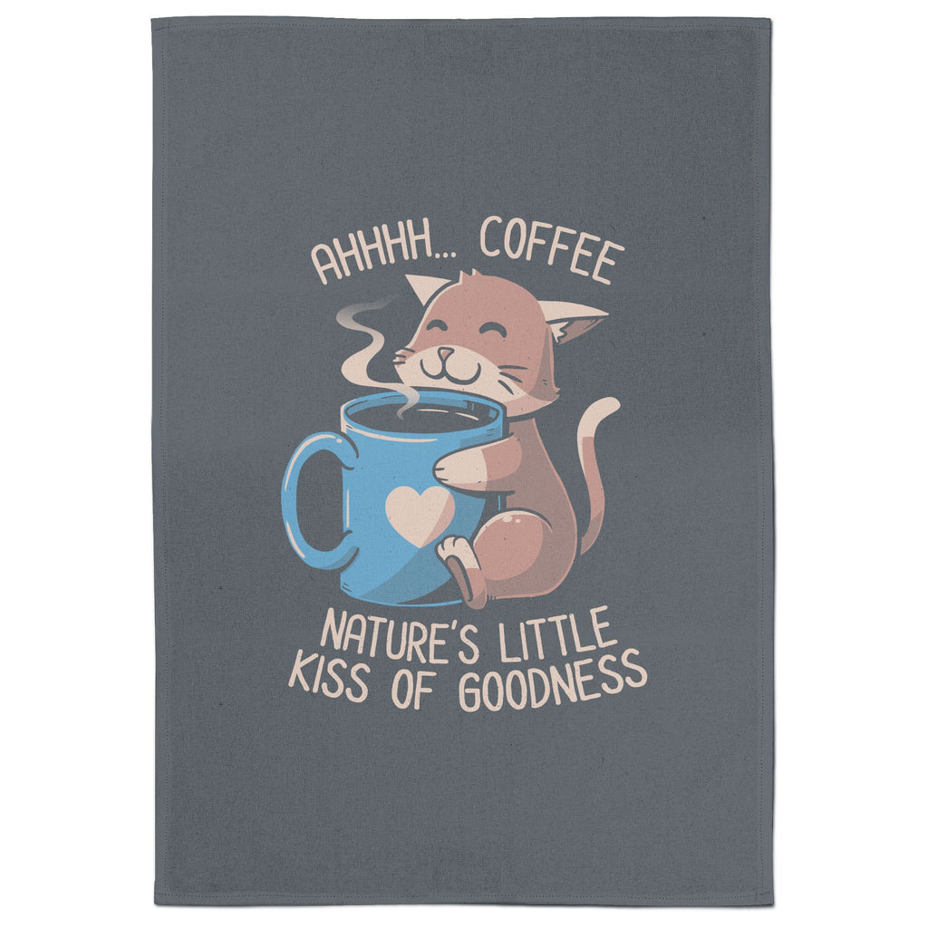 Nature's Little Kiss Of Goodness Tea Towel