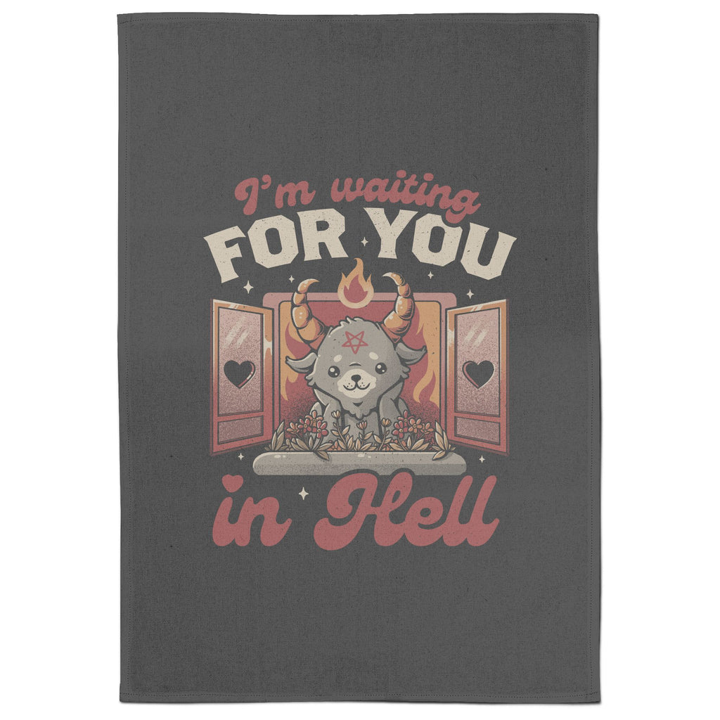 Waiting For You Tea Towel