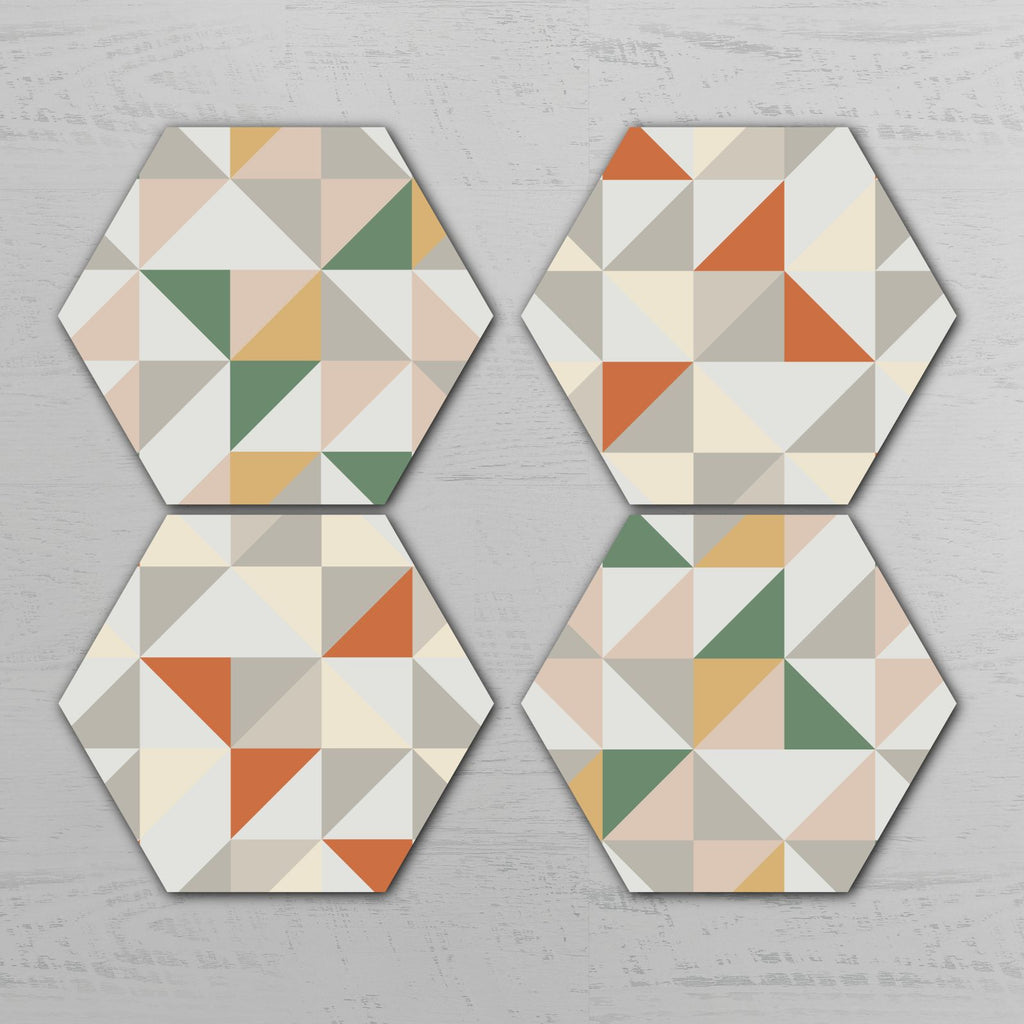 Skont Hexagonal Coaster Set