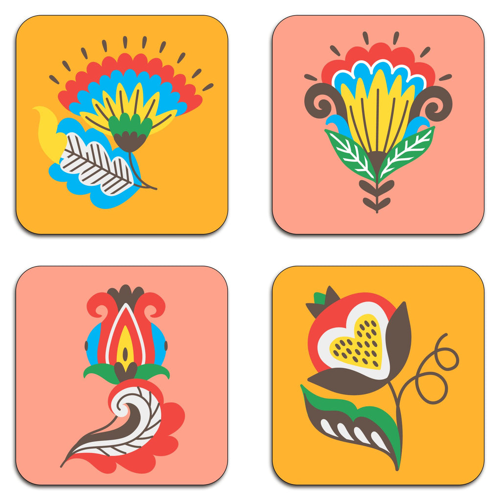 Ordinary Flowers Coaster Set