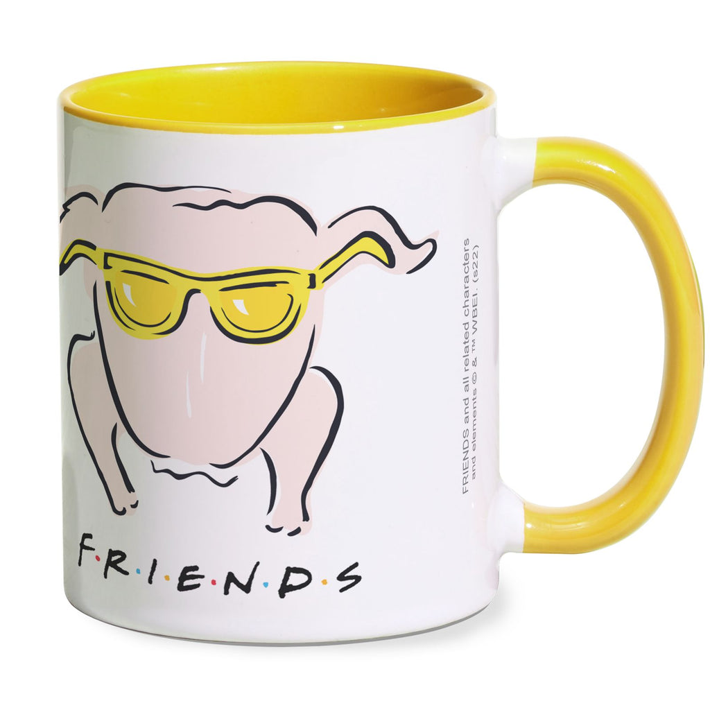 Friends Friends Turkey Mug - Yellow