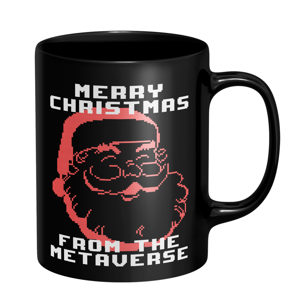 Merry Christmas From The Metaverse Mug - Black
