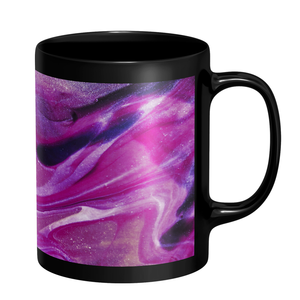 Illuminated Galaxy Mug - Black
