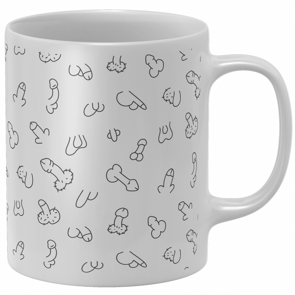 Schlong Pattern Mug