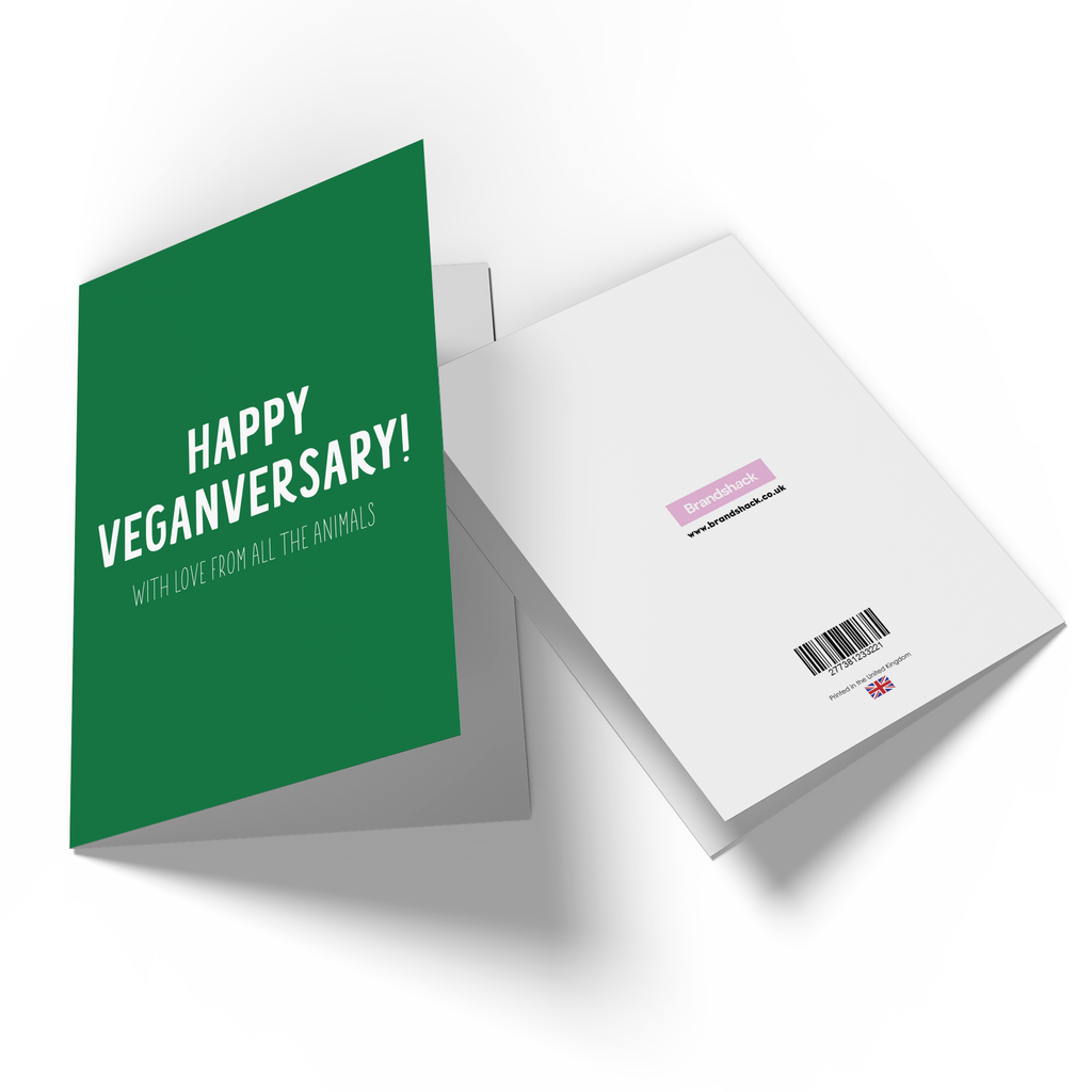 Happy Veganversary! Greetings Card