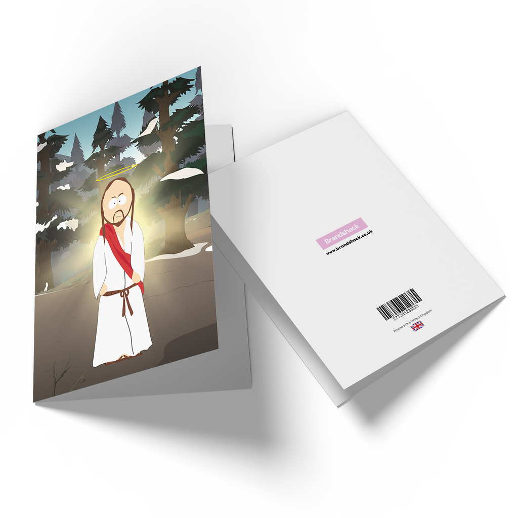 Official South Park Jesus Greetings Card