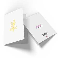 Floral Get Well Soon Greetings Card